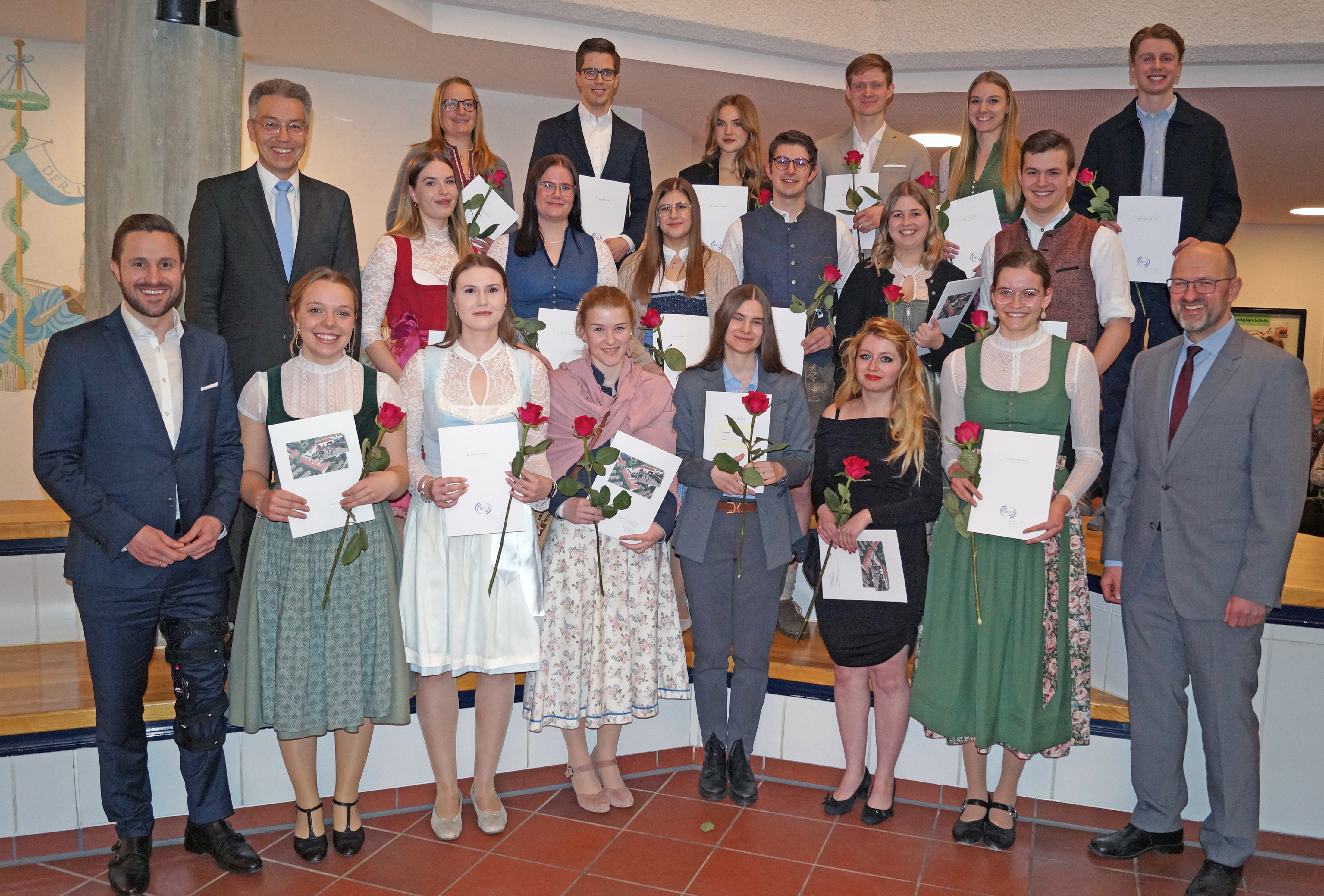 Fotos Preisträger Abschlussfeier Winter 2024/25